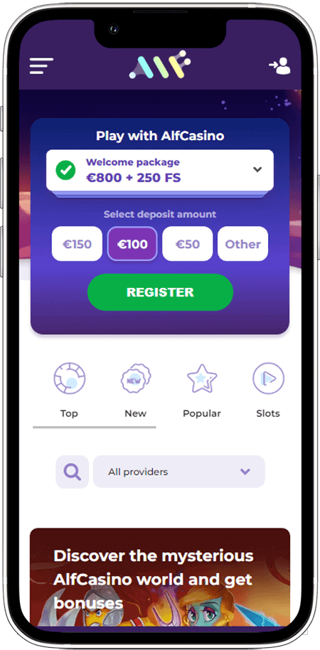 Alf Casino Mobile App