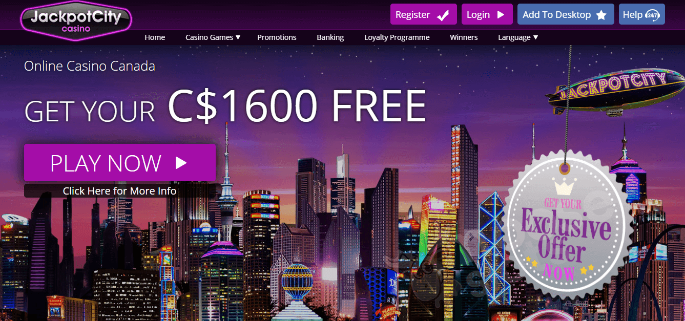 Jackpot city casino bonus